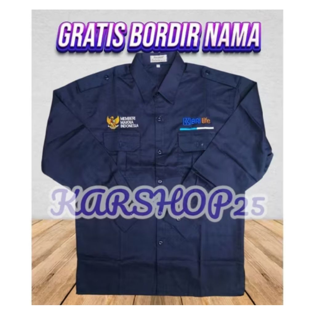 KEMEJA BRILINK LENGAN PANJANG TERBARU KEMEJA BRILINK ATASAN BAJU BRILINK