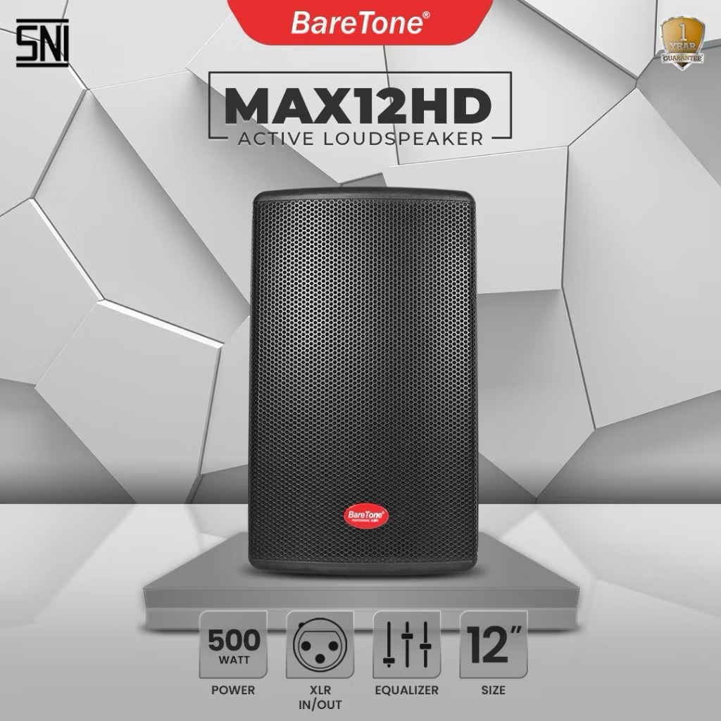 Baretone Max 12HD Speaker aktif 12inch