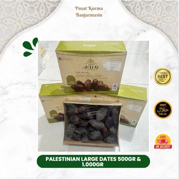 

Kurma Medjol Palestinian Large Premium 500gr & 1.000GR