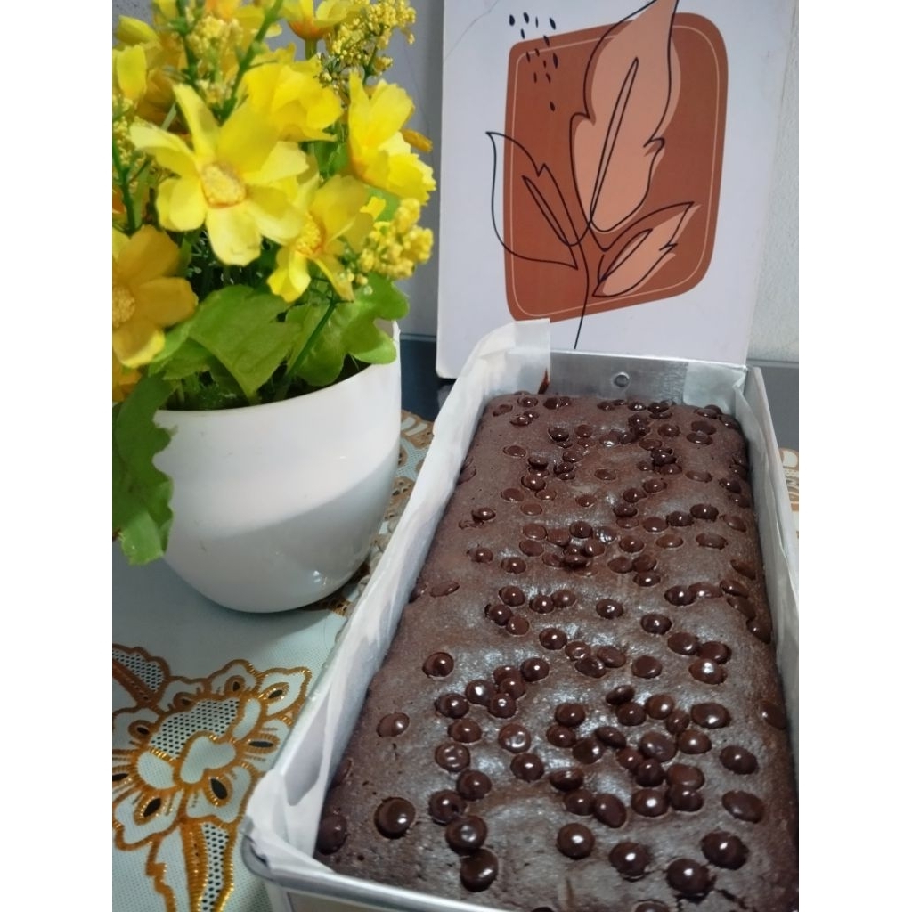 

Brownies panggang chocochip