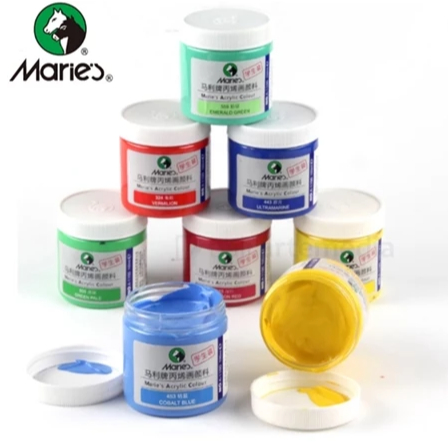 

Maries - Cat Akrilik 100ml - Acrylic Paint 26 Warna Lengkap - SAS