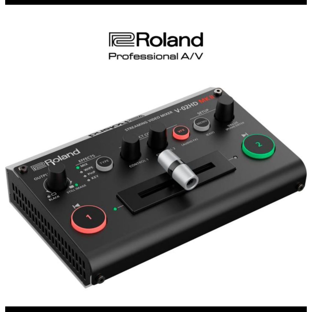 Roland V-02HD MKII Streaming Video Mixer Easiest Livestream Solution v02hd mk2 Roland Original Rolan