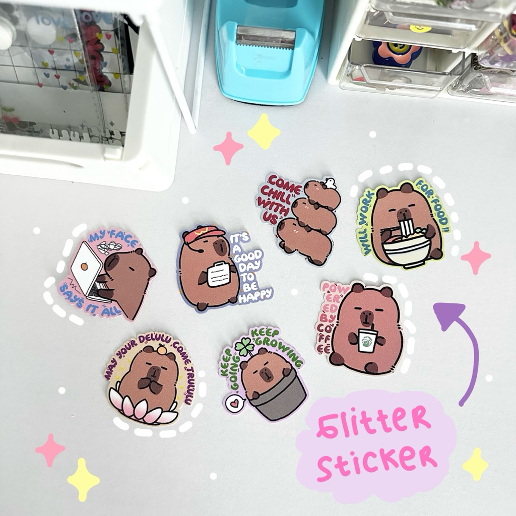 

Capy-Corporate Sticker Pack by LULUNIA