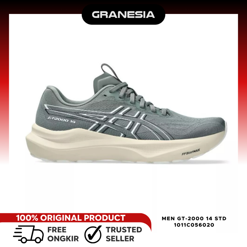 Sepatu Olahraga Cowok Asics GT-2000 14 Men's Running Shoes|Sepatu Lari Pria