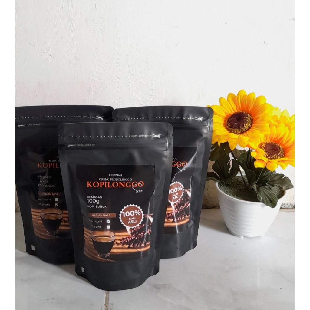 

KopiLonggo Kopi + Jahe kemasan 50g