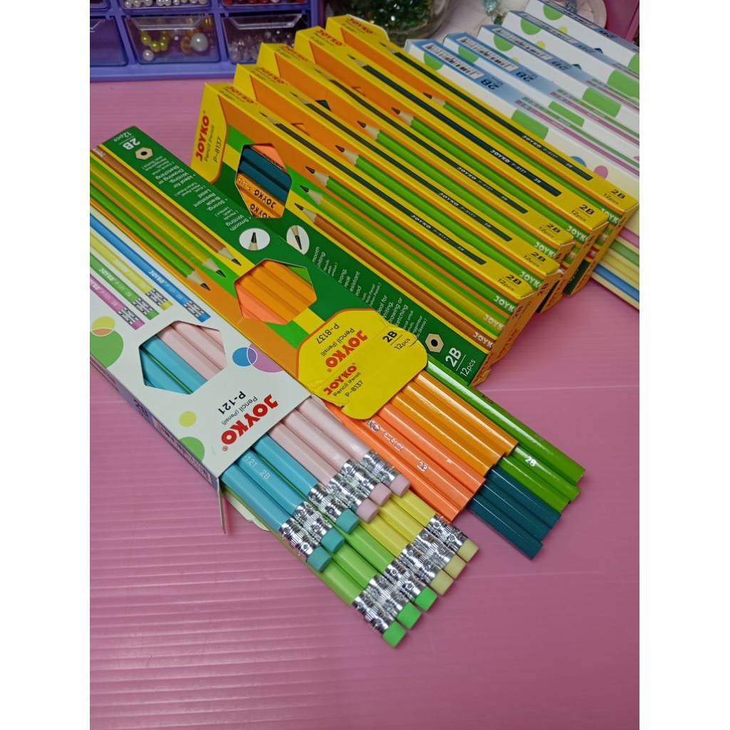 

[Aesthetic by FSs.id] pensil Joyko 1 pak 12pcs