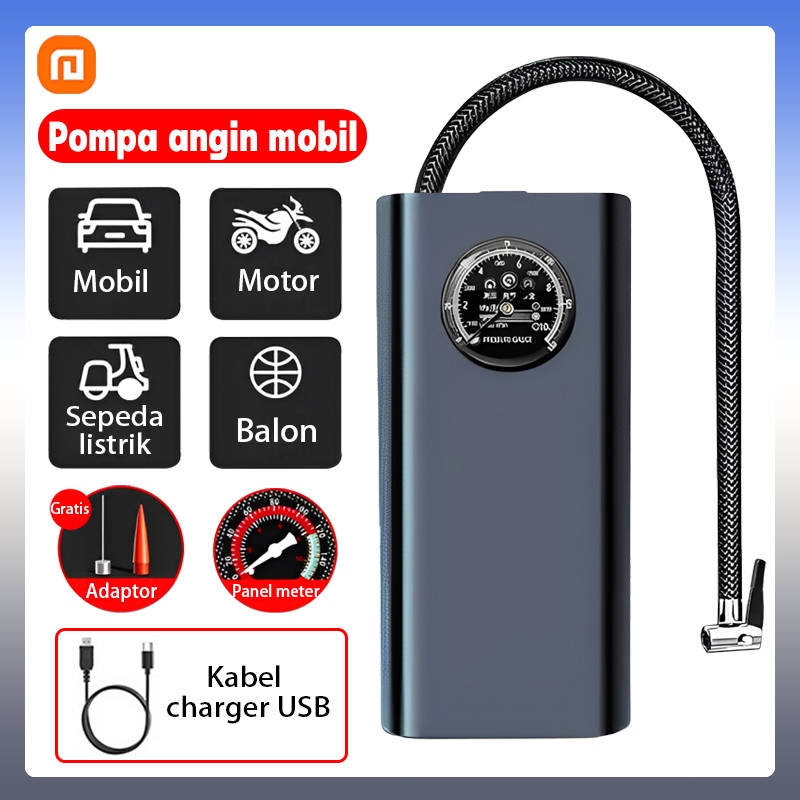 [Layar digital presisi]INFLATOR POMPA BAN,Pompa Ban Mobil Digital,MOBIL MOTOR SEPEDA ELEKTRIK