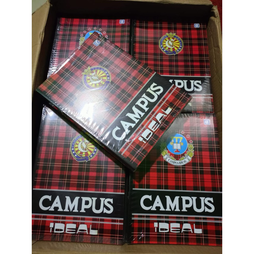 

Buku tulis campus isi 50 dan 38 lembar// 1pack isi 10pcs//Buku sekolah termurah