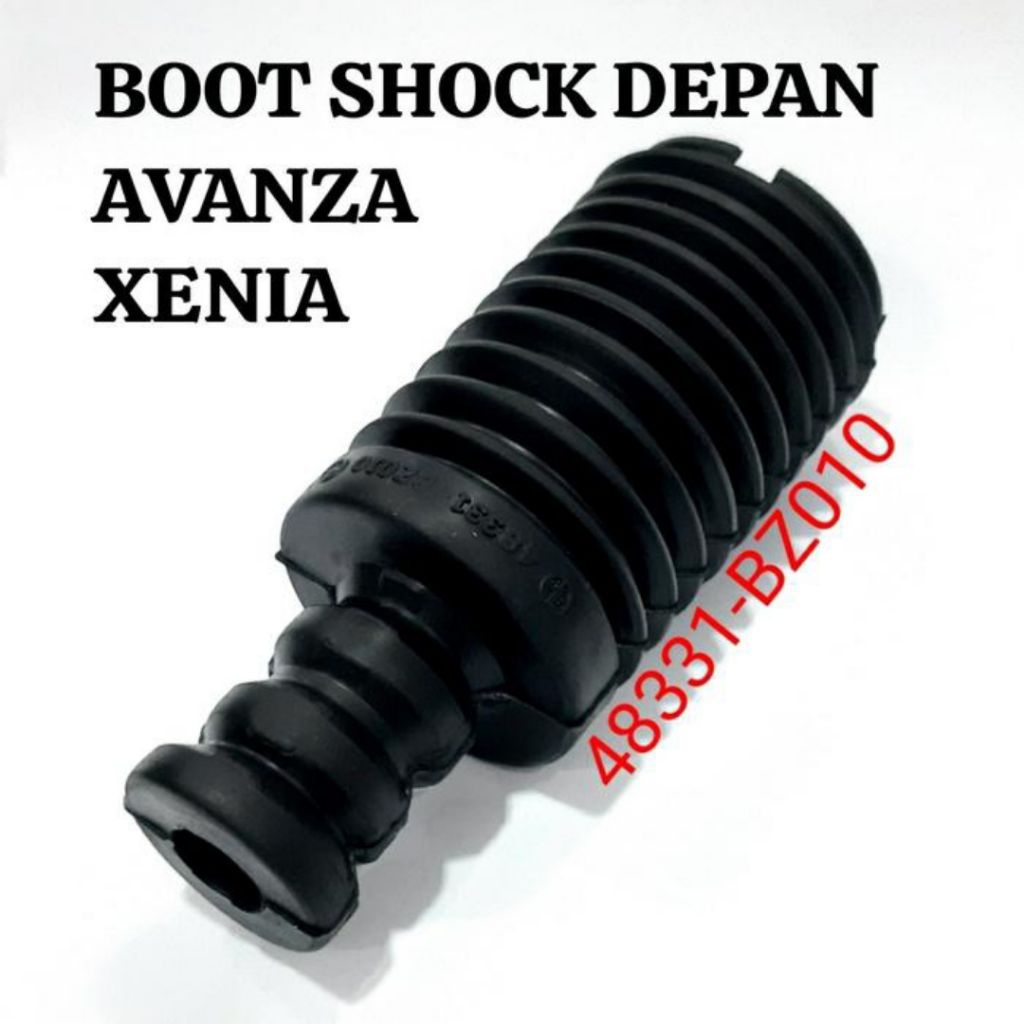 KARET BOOT SHOCKBREAKER DEPAN AVANZA XENIA 48331-BZ010 ORIGINAL