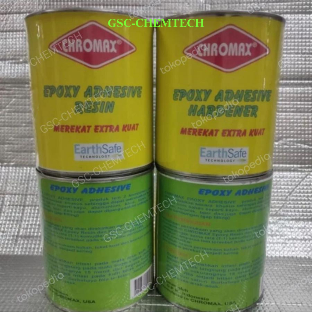 Chromax Epoxy Adhesive Resin + Hardener / Chromax Resin + Hardener 1kg