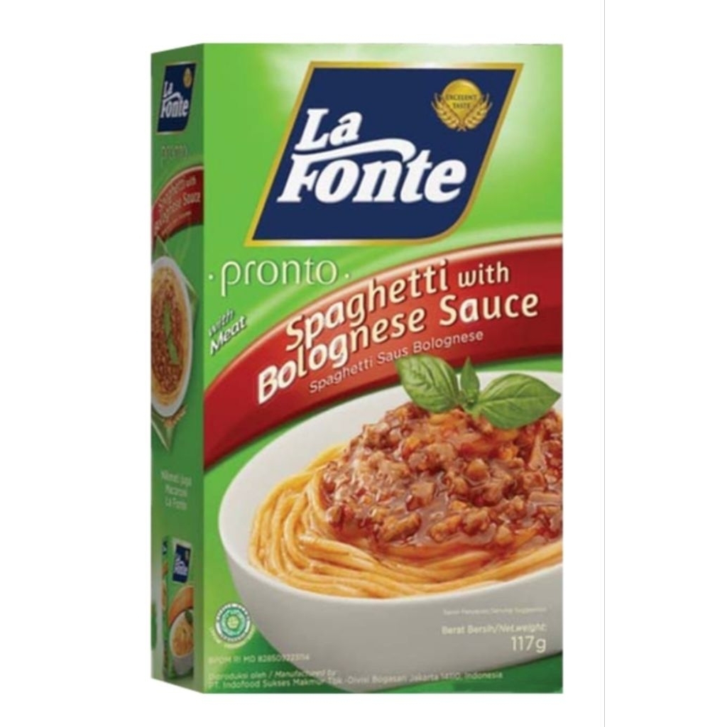 

La Fonte Spaghetti Saus Bolognese 117 g