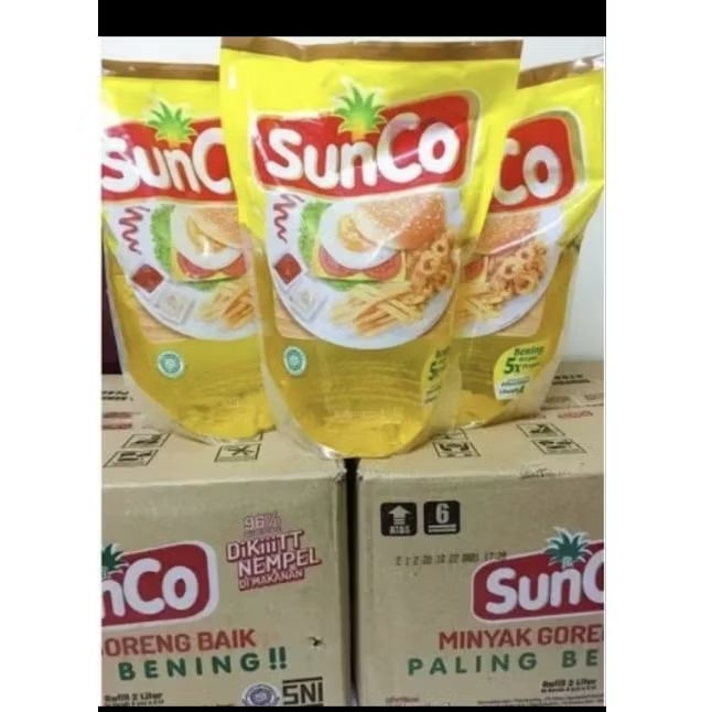 

sunco minyak premium kemasan 2L x 1karton isi 6pcs