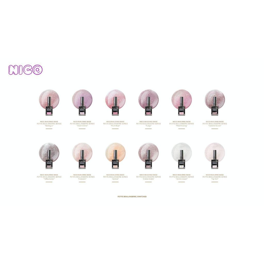 NICO [BPOM] BUILDING BASE PETITE BOULANGERIE  SERIES SET 12 BOTOL ORIGINAL NICO