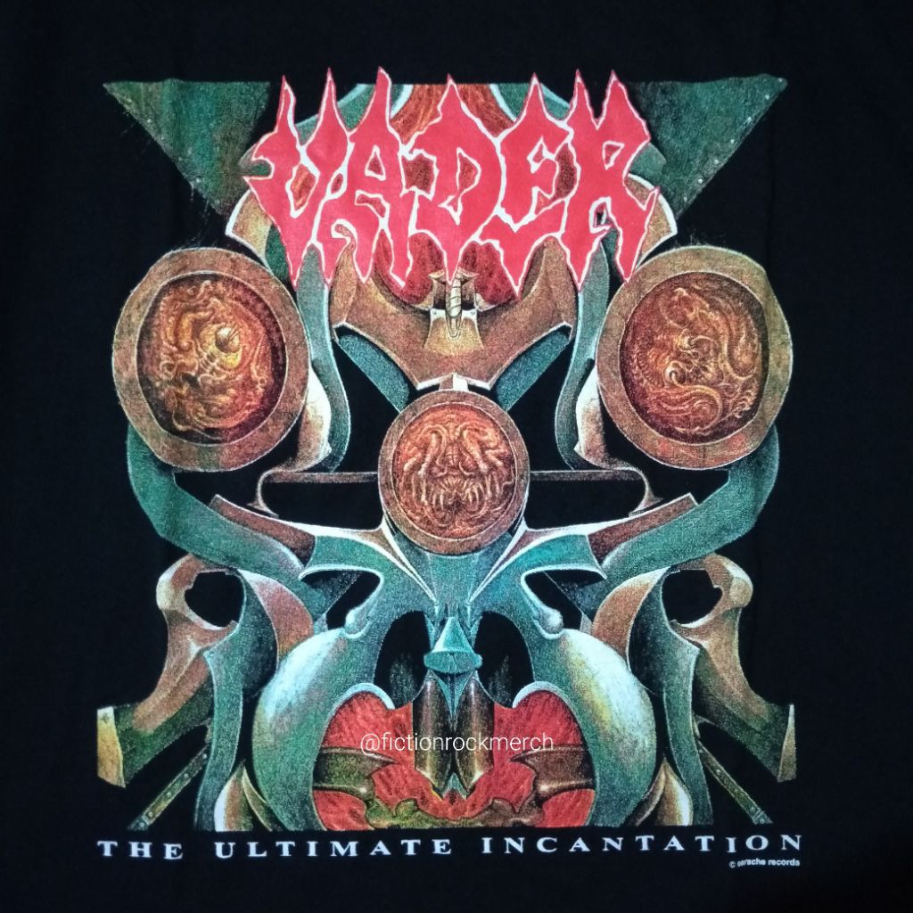 Kaos Band VADER import original Size LARGE - Ultimate Incantation Earache Records