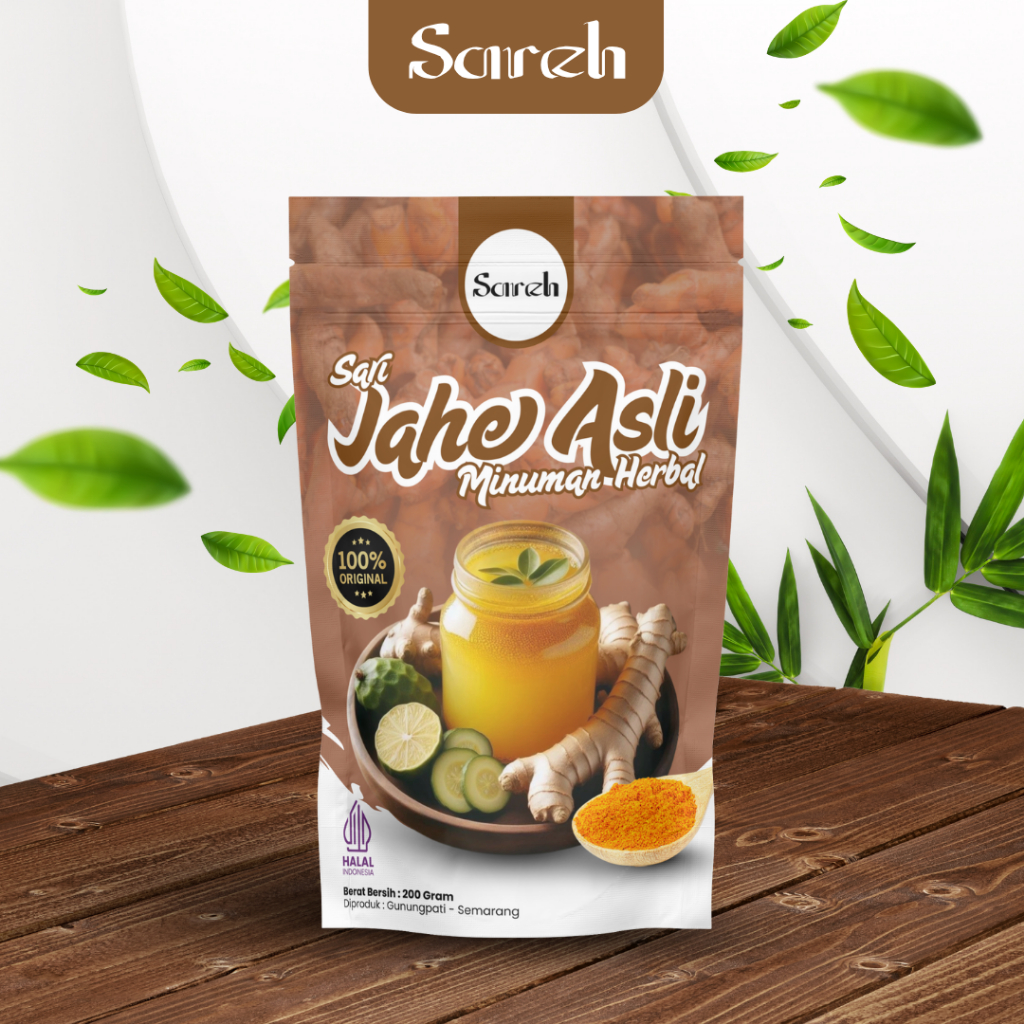 

SAREH JAHE BUBUK MURNI ASLI 100% ORIGINAL 200G INSTAN TANPA CAMPURAN DAN PENGAWET