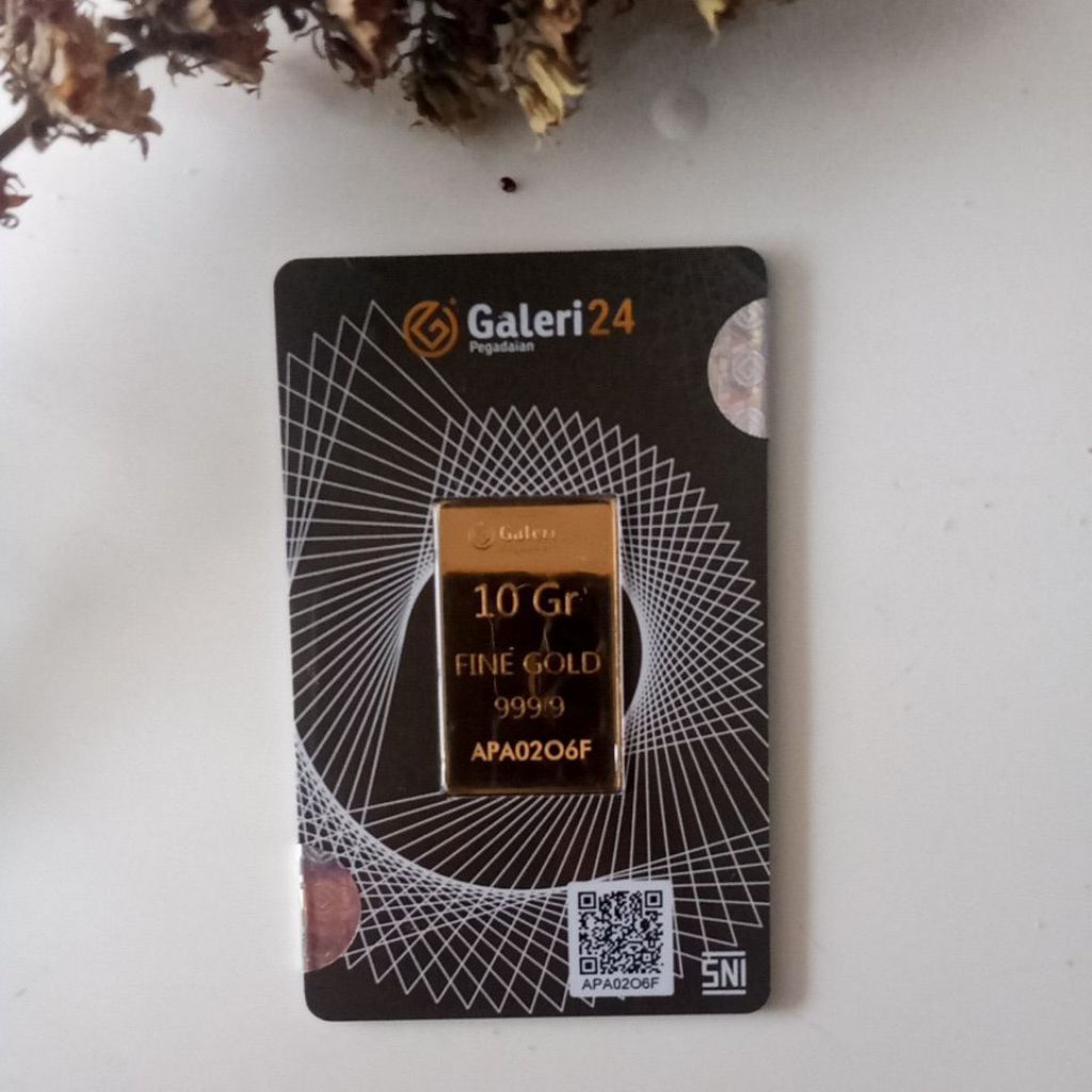 Emas Murni Logam Mulia Galeri 24 10gr 2025
