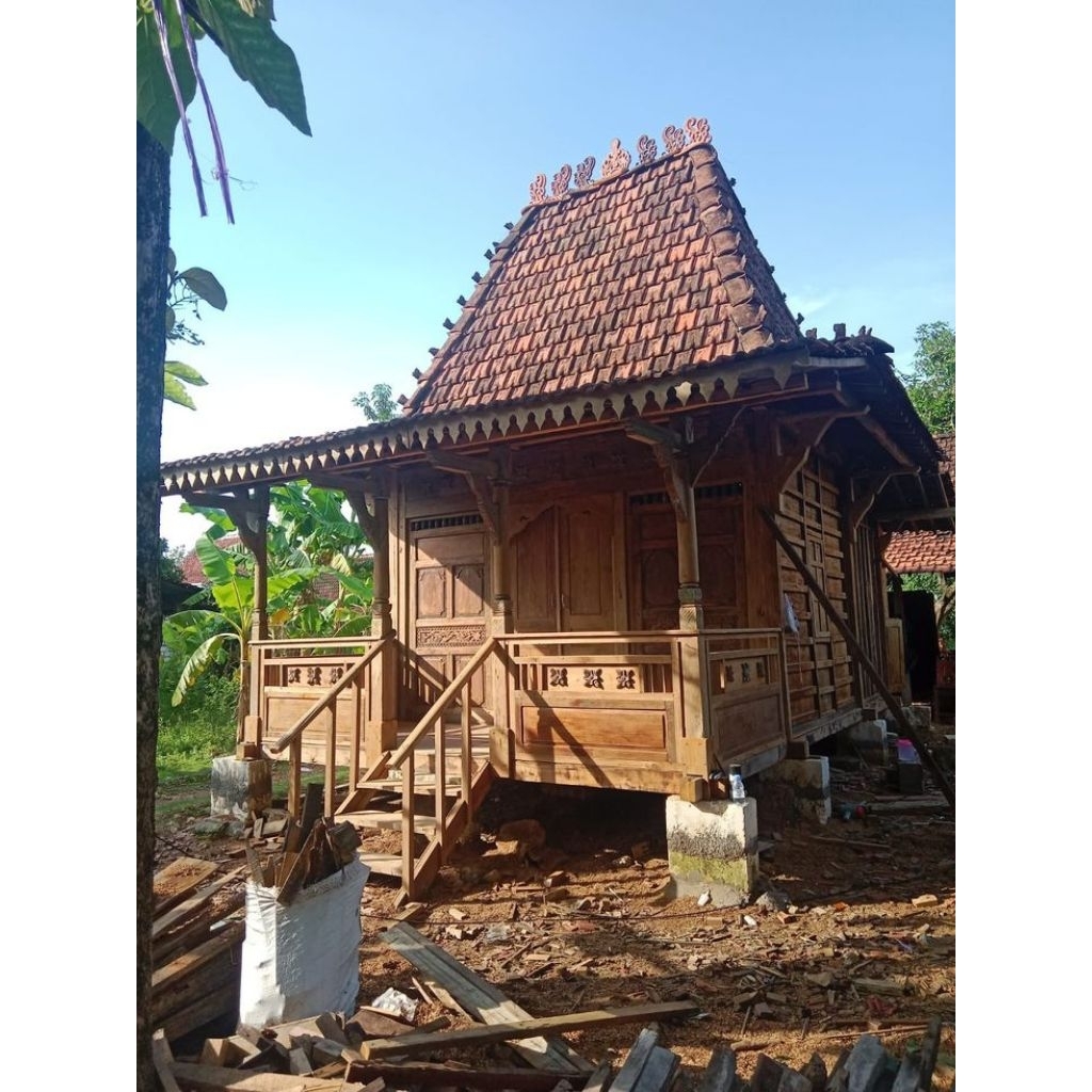 gazebo kayu jati Jepara, model gazebo minimalis