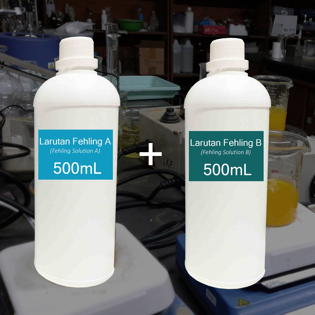 Larutan Fehling A dan B  500 ML/ Fehling A and B Solutions 500 mL
