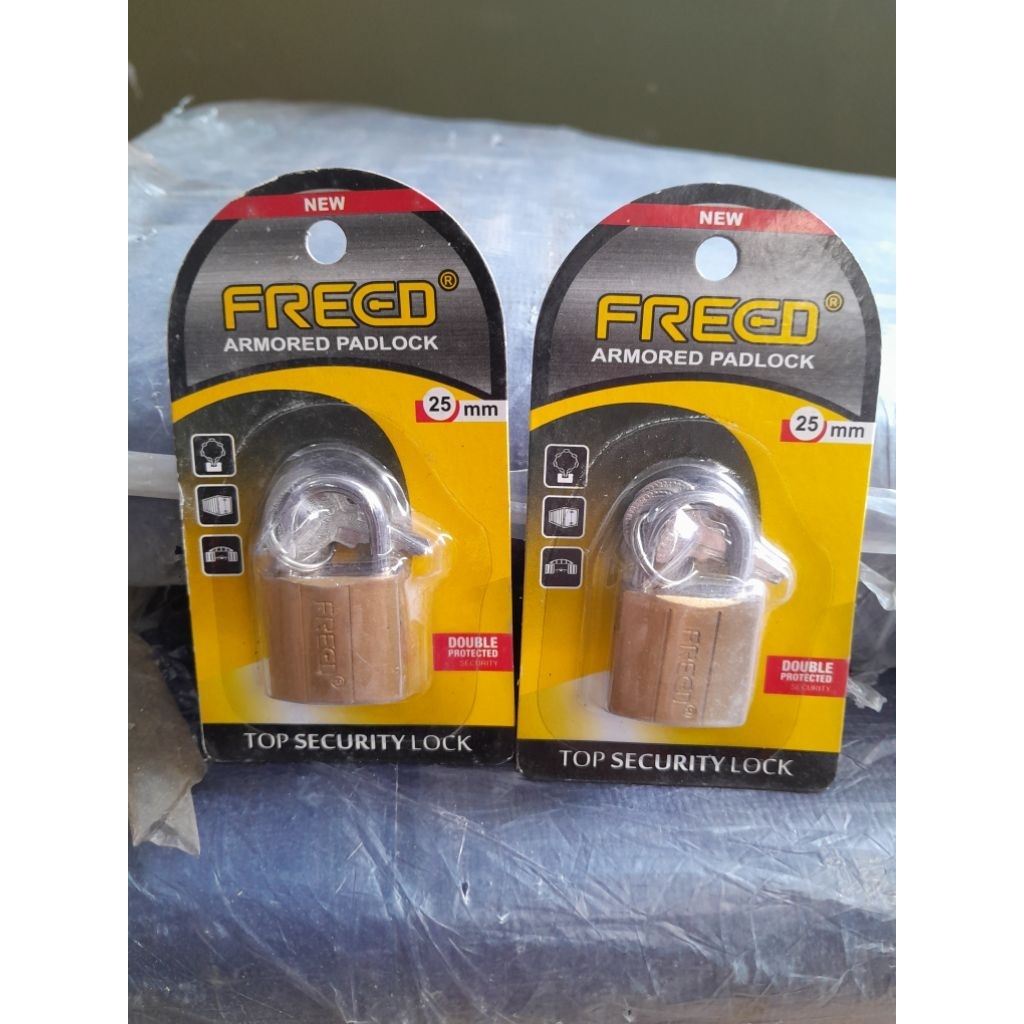 GEMBOK KUNING FREED 25MM
