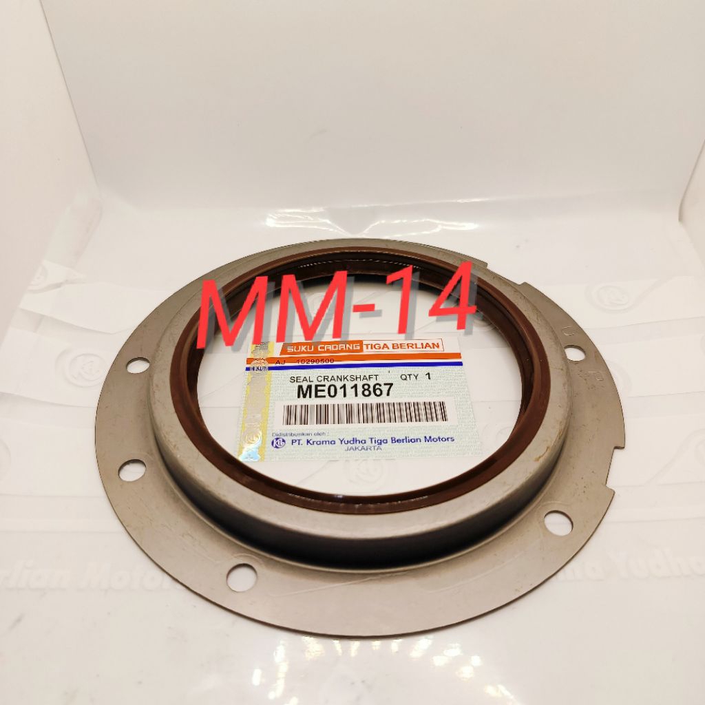 OIL SEAL CRANKSHAFT SEAL KRUK AS BELAKANG MITSUBISHI CRANKSHAFT PS120 COLT DIESEL PS120 ORIGINAL 1PC