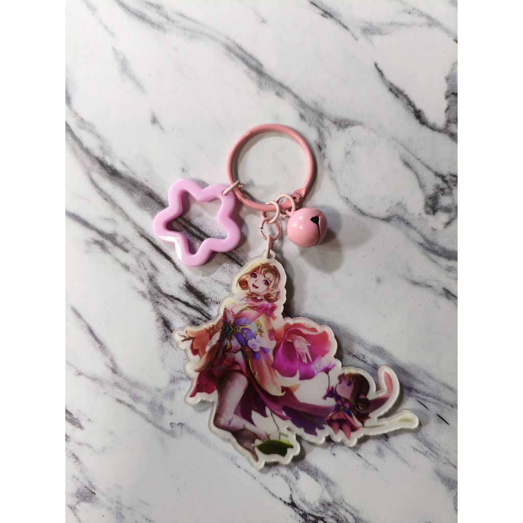 keychain MLBB Angela Collector akrilik - gantungan kunci
