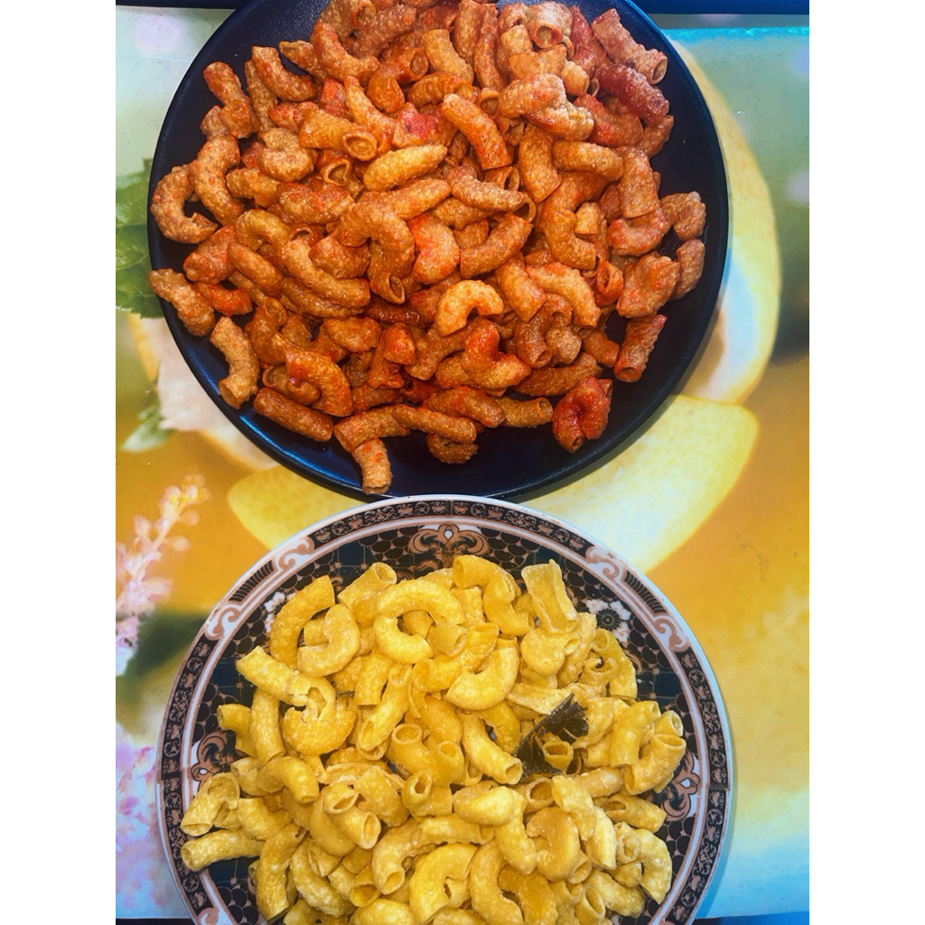 

paket hemat makroni bantet balado dan makroni bantet keju