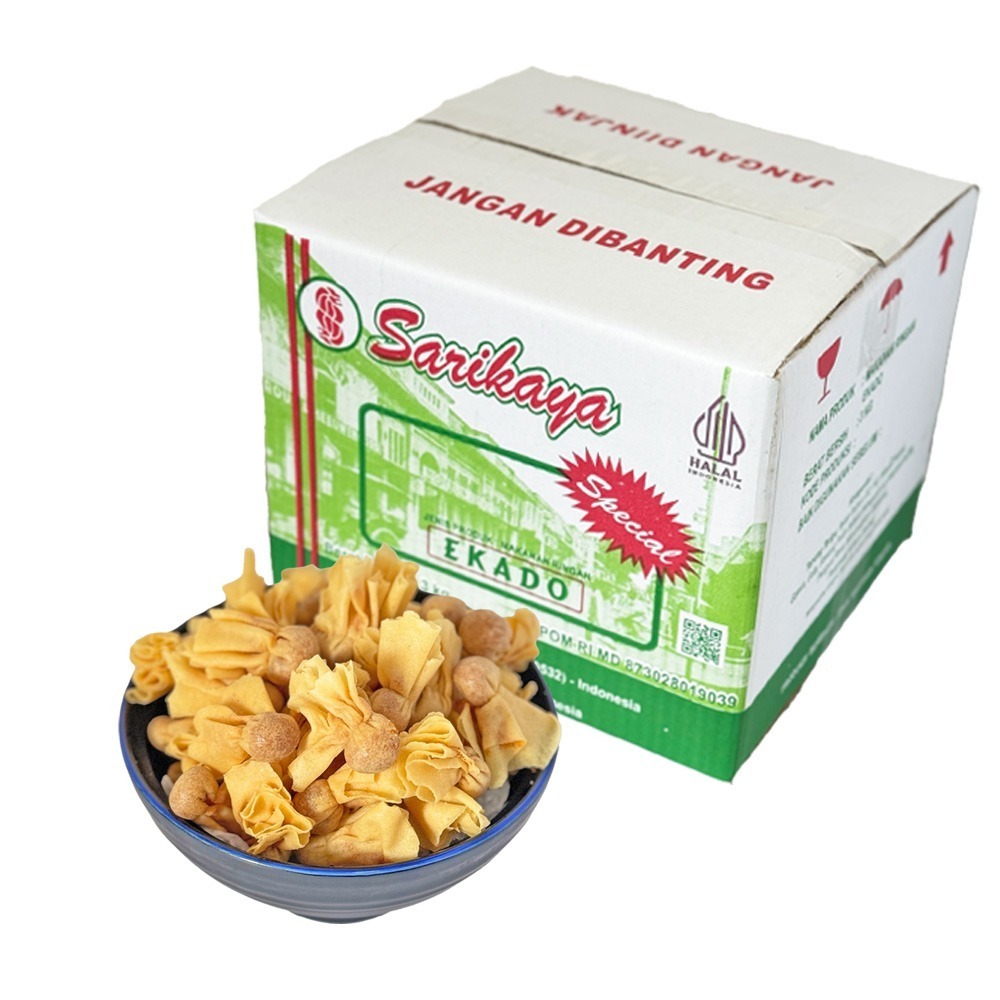 

Sehati Snack - Aneka Pangsit dan Pastel Ekado Cemilan Enak Gurih Asin | 250gr, 500gr Ecer