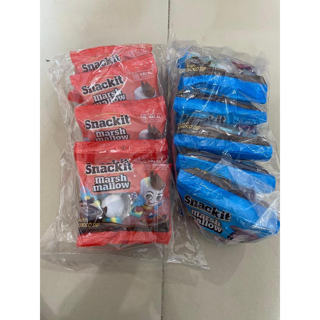 

Snackkit Marsh Mallow with Choco Dip 10 pcs 1pack