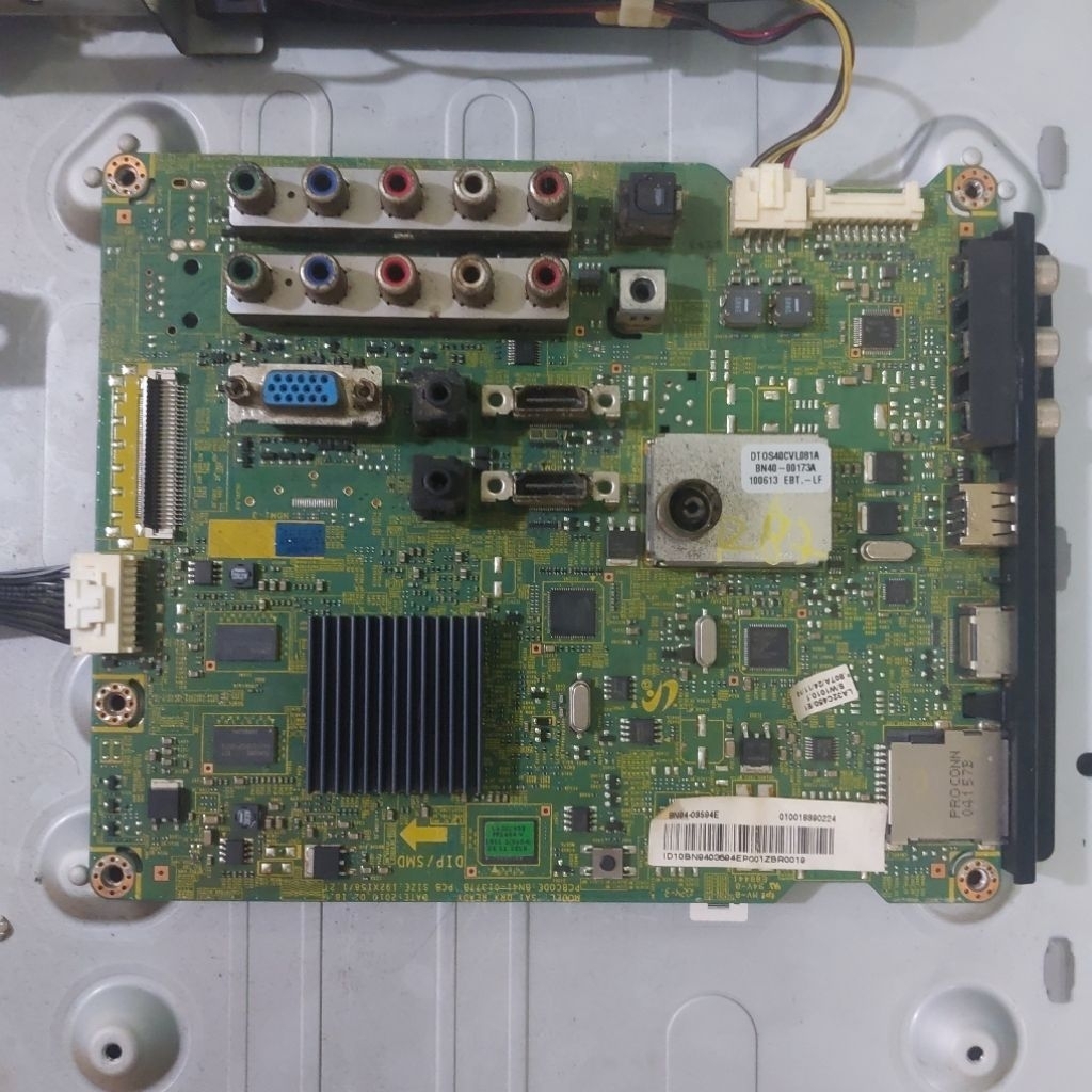 MESIN MAINBOARD MOTHERBOARD MOBO MODUL MODULE MB TV SAMSUNG LA32C450 LA32C540E1 LA32C450E1XXD