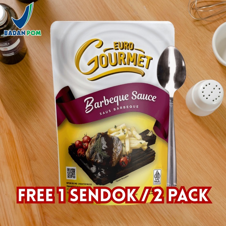 

Euro Gourmet Saus BBQ 250gr