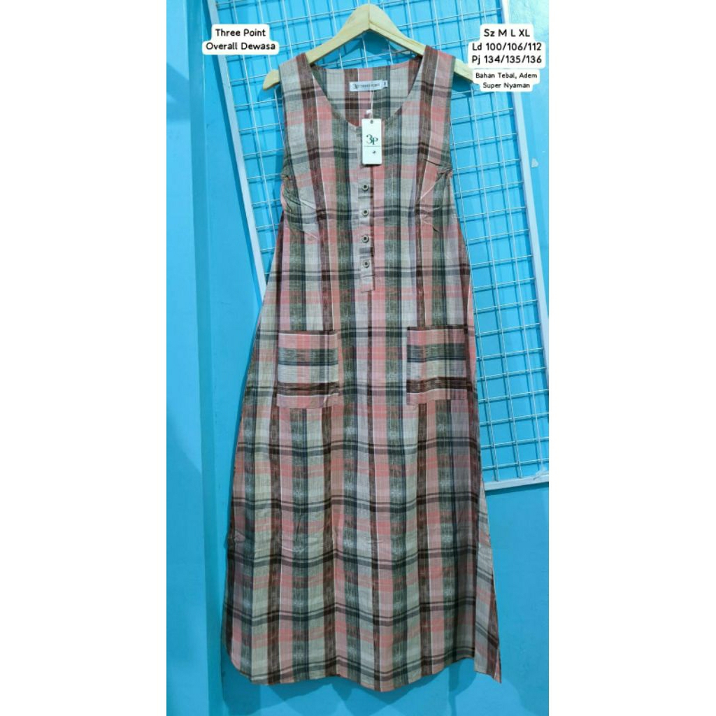 PROMOOO Overall Wanita Dewasa Original brand Three Point