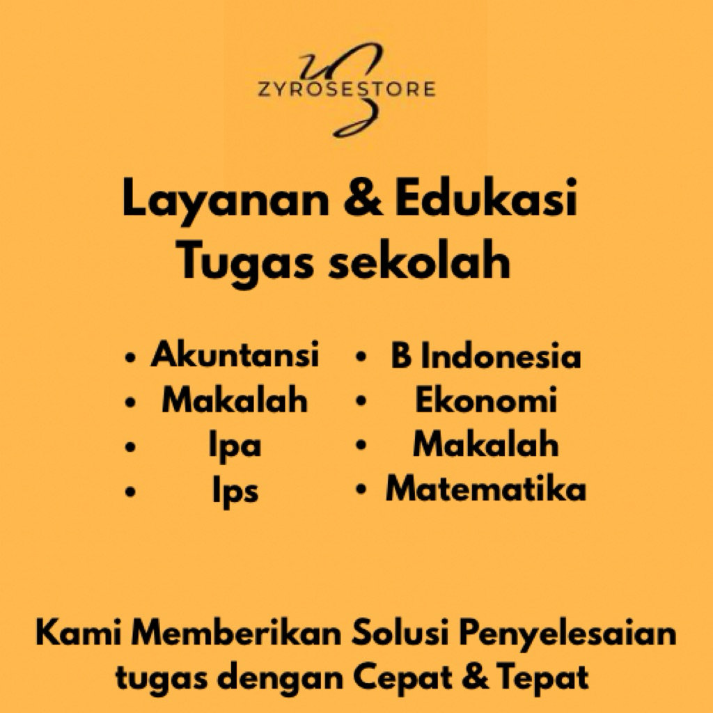 Layanan Edukasi tugas Sekolah Matematika, Layanan Tugas Makalah, Layanan tugas Akuntansi, Edukasi Ma