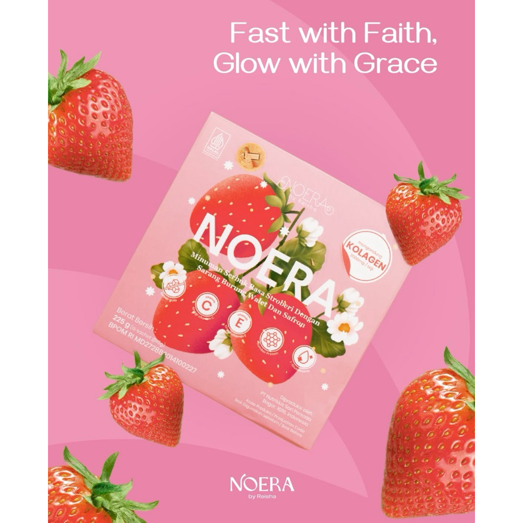 RinaBeautyCare NOERA Collagen drink strawberry
