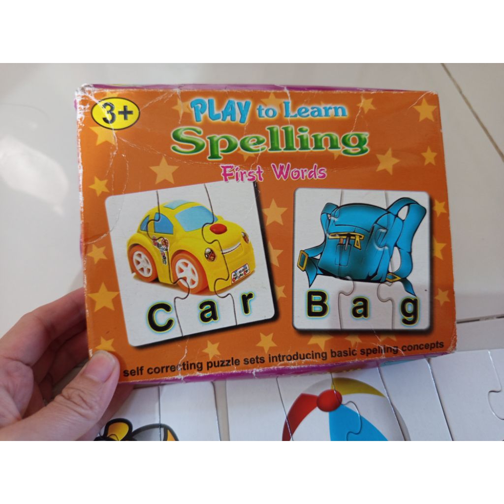 Einsteins Junior Spelling First Words puzzle preloved