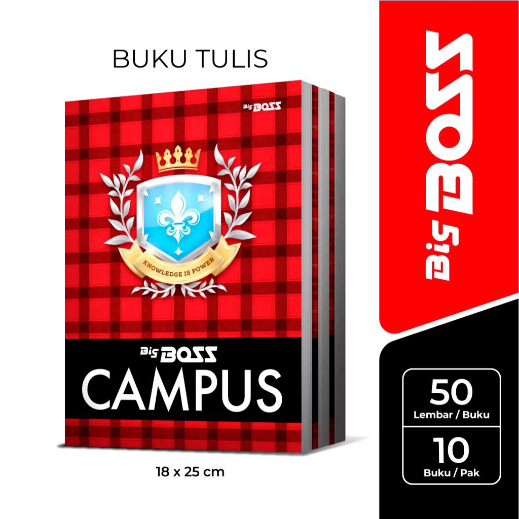 

buku big boss campus 50 lembar