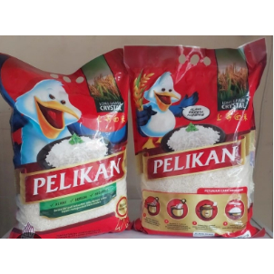 

Beras Pelikan 5kg 2pcs beras berkualitas beras enak