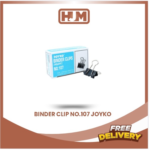 

BINDER CLIP 107 JOYKO / PENJEPIT KERTAS