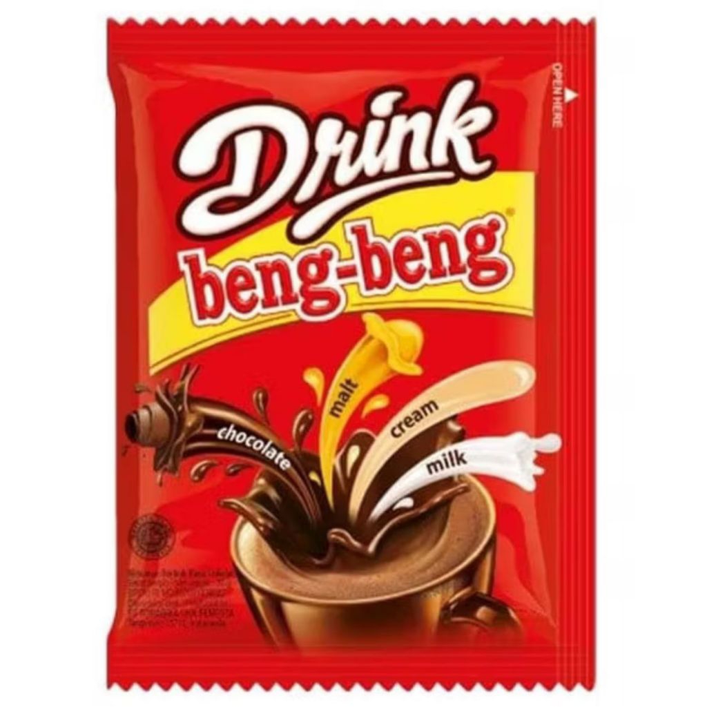 

Drink Beng-Beng Sachet Coklat 30gr Minuman Cokelat Lembut & Creamy