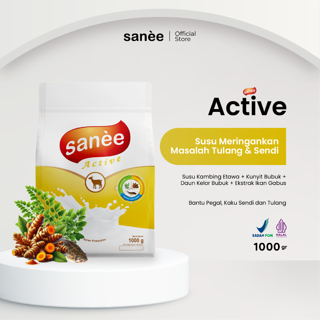 

Susu Kambing Alami 25 Gram (sample) Bantu Meringankan masalah Tulang dan Sendi