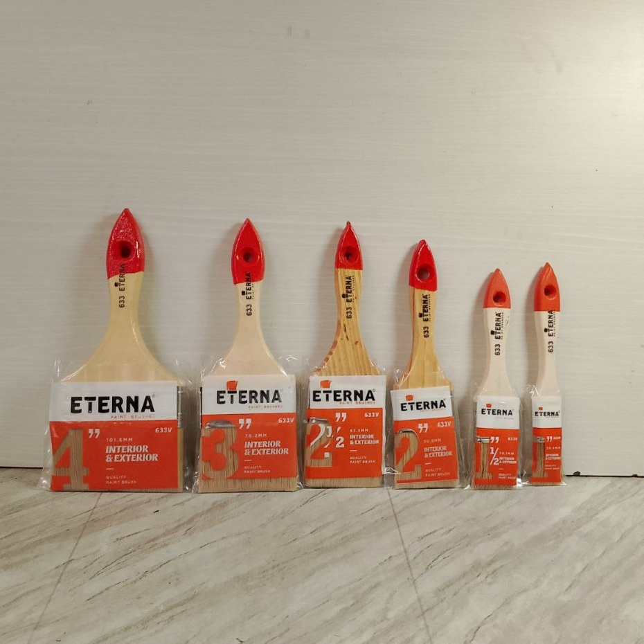 

Kuas Tangan Merk ETERNA Type 633 Koas Cat Tembok 1LUSIN
