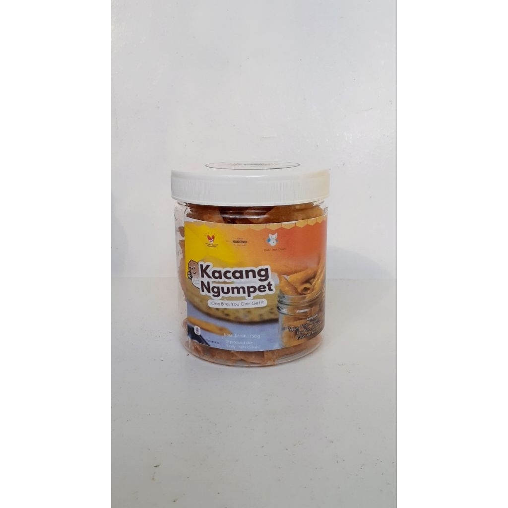 

Kue Kacang Ngumpet Karamel Wijen