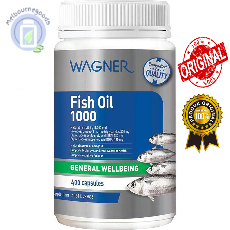 Wagner Fish Oil 1000 400 Capsules