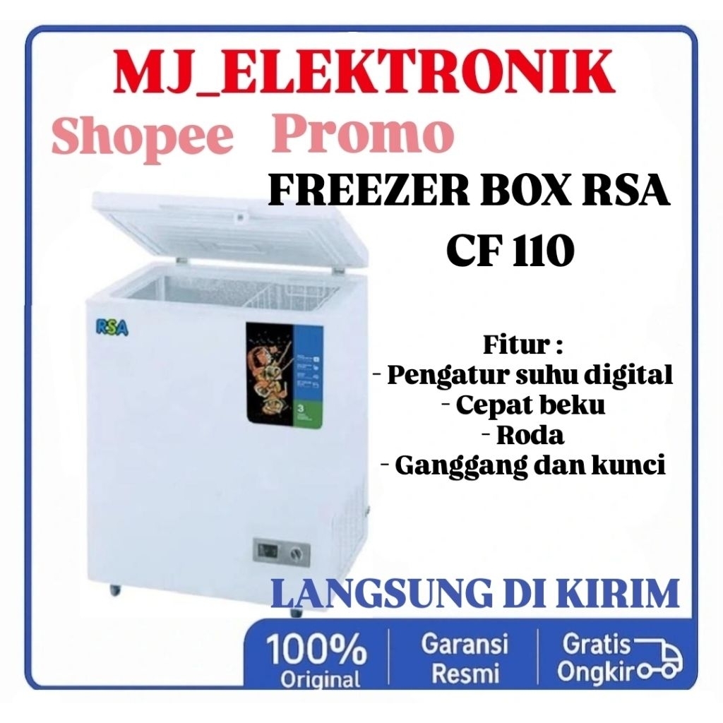 FREEZER BOX RSA 100 LITER