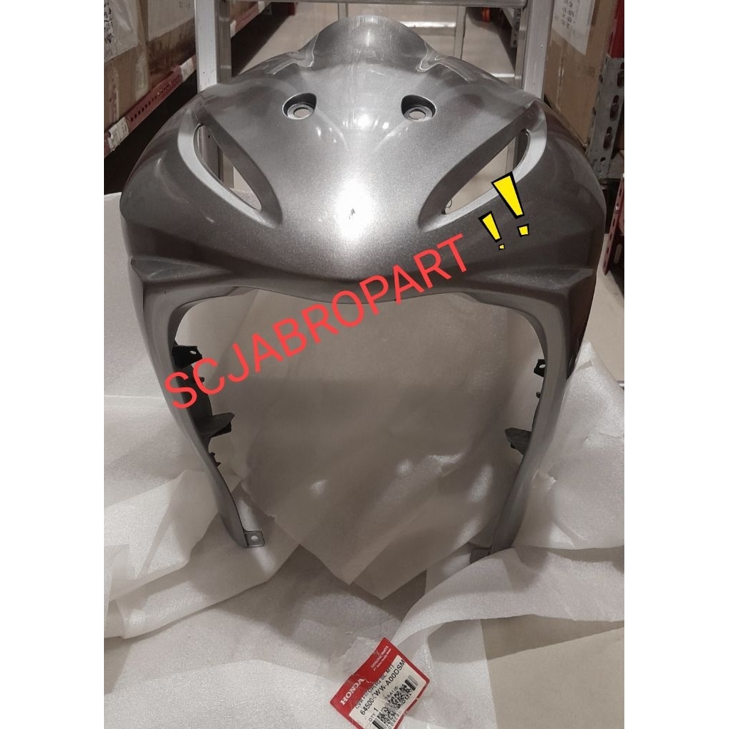 64500 KWW A00..COVER FRONT TOP HONDA REVO ABSOLUTE 110...ORI AHM