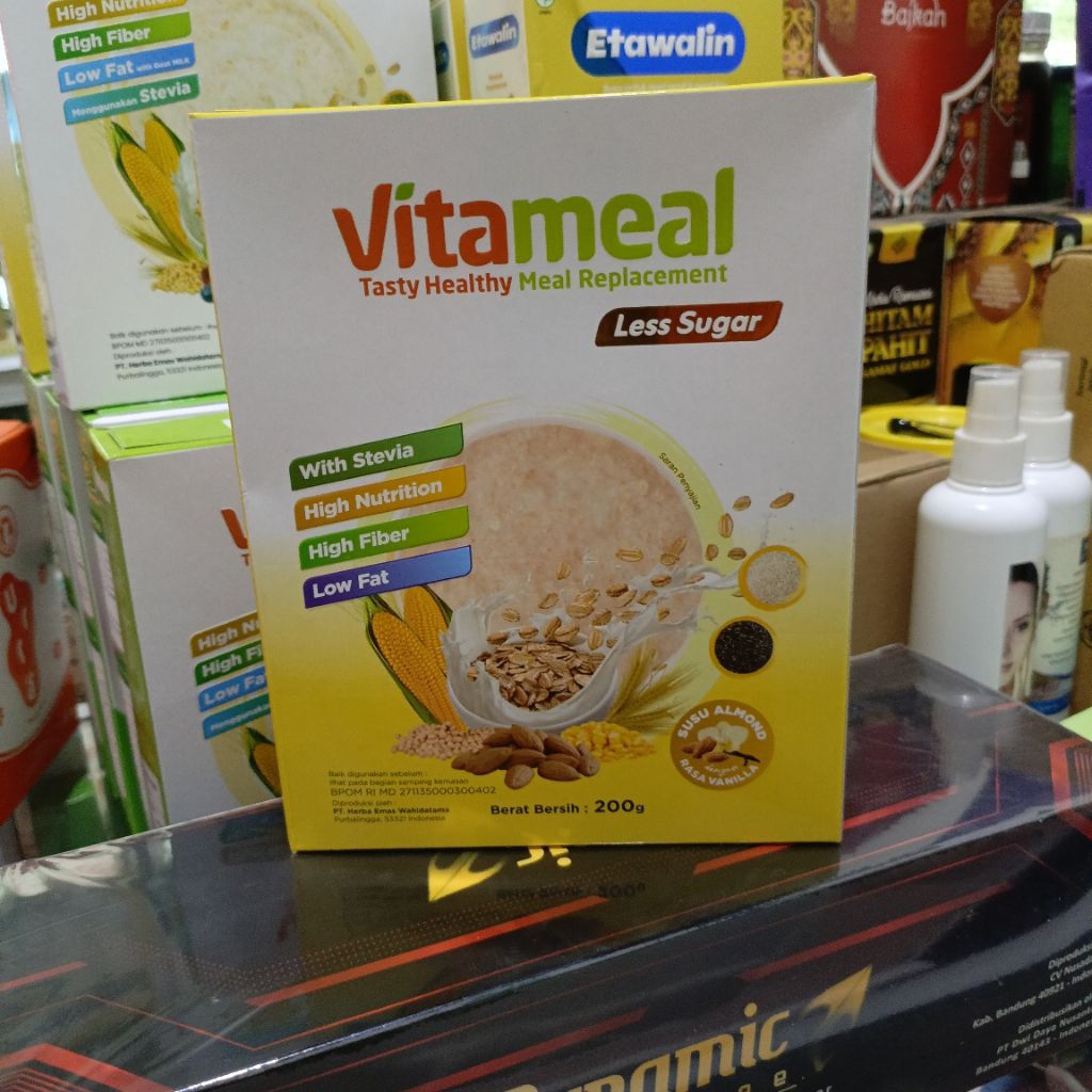 

Vitameal Less Sugar bantu Normalkan Gula Darah Diabetes