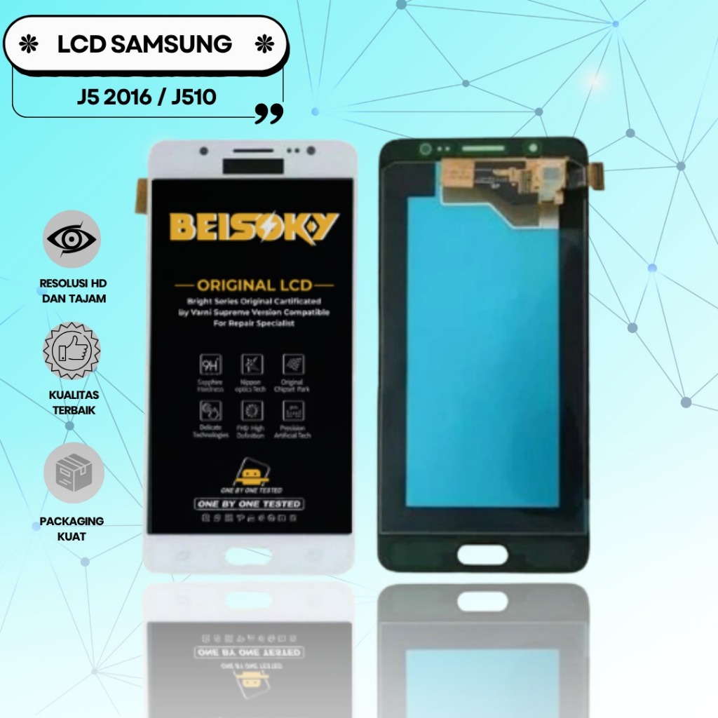 Lcd Touchscreen Samsung J5 (2016) / J510 Fullset Original New Terlaris J5 2016 complete