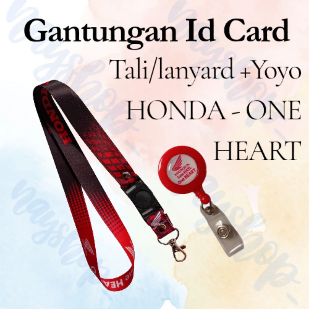 

TALI/LANYARD GANTUNGAN ID CARD HONDA