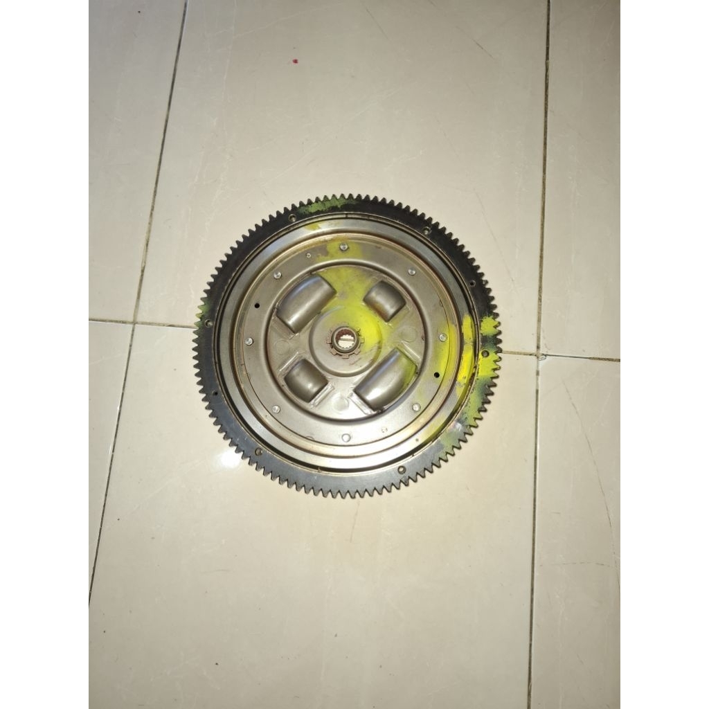 Flywheel Gearbox Transmisi Metic Honda Jazz GD3 City GD8 Idsi Vtech Original