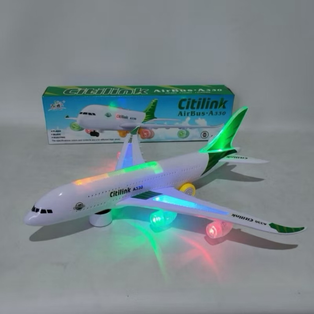 Mainan Anak Pesawat Citilink AirBus A330 Jumbo