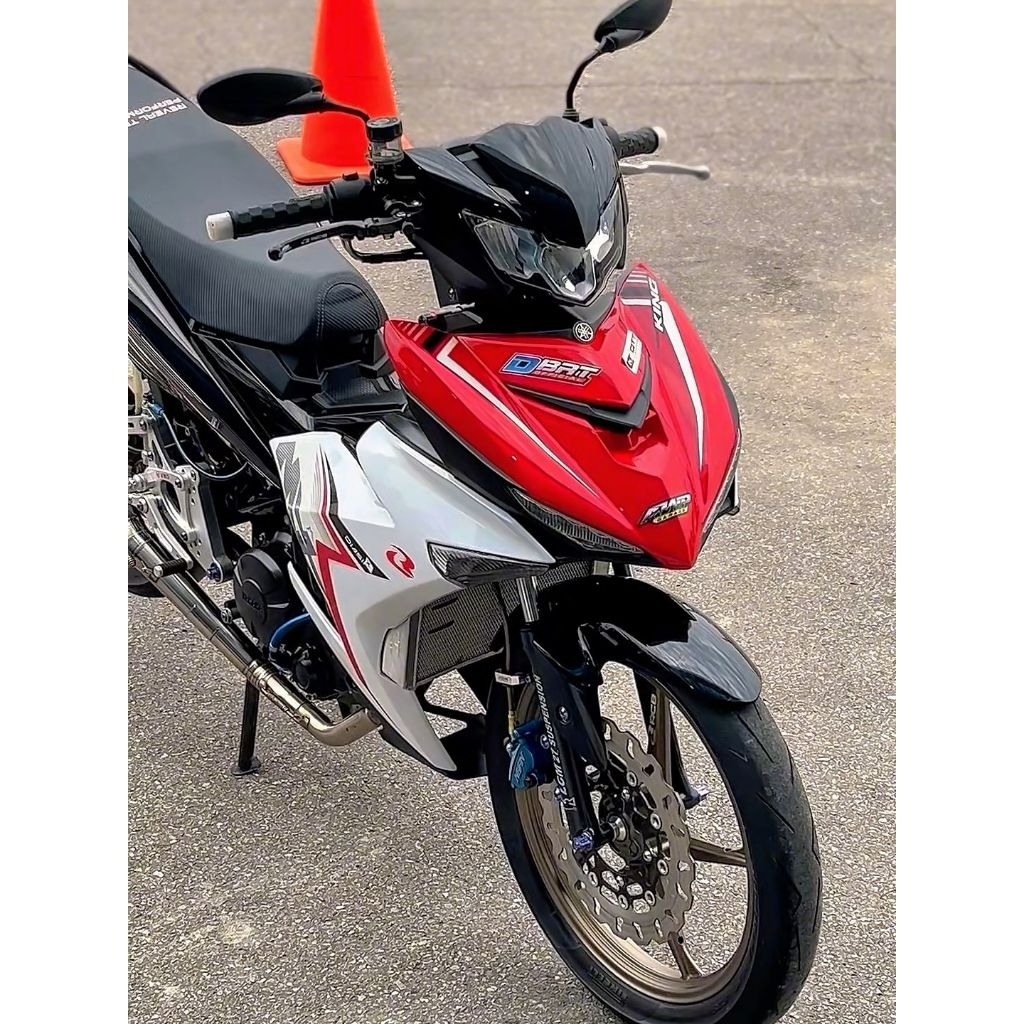 striping sticker lis decal standar ori mx king 2024 2025 putih hitam